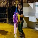 MEX CHP Palenque 2019APR05 HotelMayaBell 004  The evening was spent celebrating one of the group members’ birthday, that included Linda trying to belt the living suitcase out of her   piñata   – a fun way end to end the day. : - DATE, - PLACES, - TRIPS, 10's, 2019, 2019 - Taco's & Toucan's, Americas, April, Chiapas, Day, Friday, Hotel Maya Bell, Mexico, Month, North America, Palenque, South Pacific Coast, Year